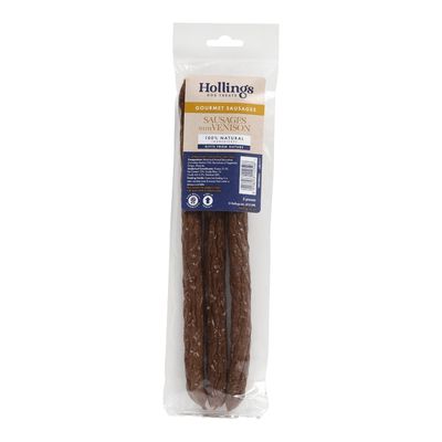 Hollings Gourmet Sausages with Venison 3-Pack