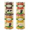 Lot Lukullus 24 x 400 g pour chien lot mixte : volaille, lapin de garenne, cœurs de dinde, bœuf