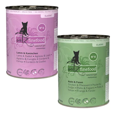 Pakiet mieszany catz finefood, 12 x 200/400/800 g - Pakiet mieszany III, 12 x 400 g Pakiet mieszany catz finefood, 12 x 200/400/800 g - Pakiet mieszany III, 12 x 400 g
