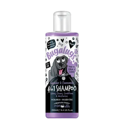 Bugalugs 4 in 1 Lavender & Chamomile Shampoo - 250ml Bugalugs 4 in 1 Lavender & Chamomile Shampoo - 250ml