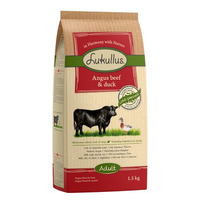 Lukullus con vacuno Angus y pato 1,5 kg