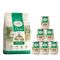 Pack alimentación mixta: pienso 10 kg + 6 x 400 g comida húmeda Lukullus Pienso pato criollo y cordero (10 kg) + latas corazón de pavo y ganso (6x400g)