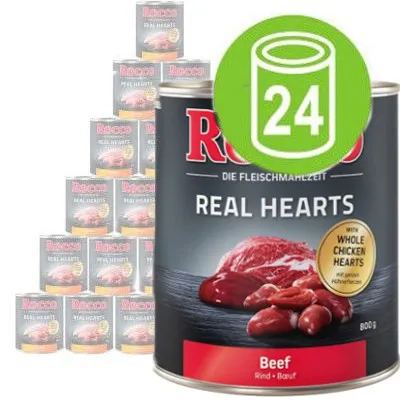 Økonomipakke: Rocco Real Hearts 24 x 800 g