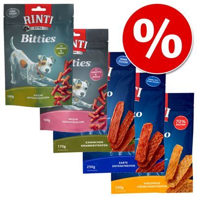Mixpakket: 5 Smaken RINTI Snacks voor een Voordeelprijs