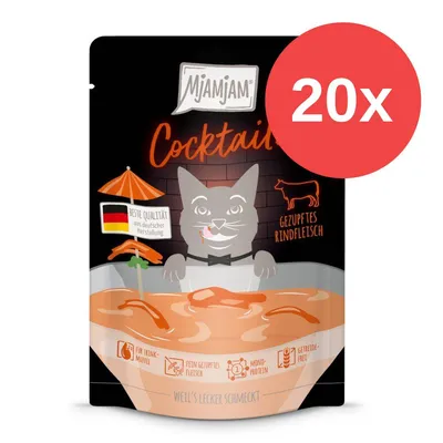 MjAMjAM Cocktails 20 x 40 g - kuřecí
