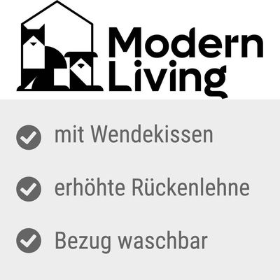 Modern Living Minimalist Hundebett Hong Kong - ca. L 60 x B 50 x H 25 cm