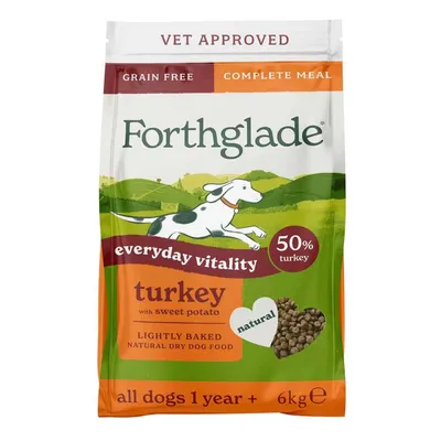 Forthglade Lightly Baked Natural Turkey with Sweet Potato - Economy Pack: 2 x 6kg