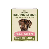 Harringtons Complete Adult Grain-Free Dog - Salmon with Potato & Vegetables - 8 x 400g