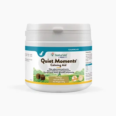 NaturVet Quiet Moments Snacks - 120 stuks