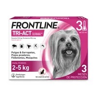 Frontline® Tri-Act pipetas para perros de 2 a 5 kg - 3 pipetas (3 x 0,5 ml)