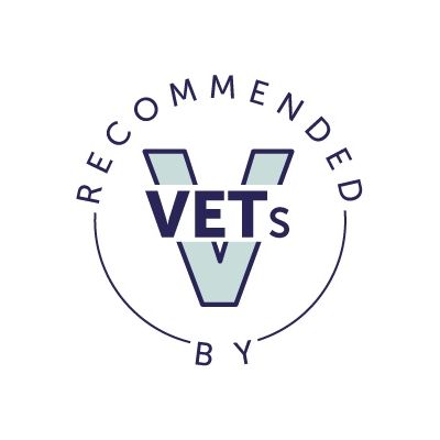 Texto em inglês: Recommended by VETs.