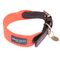 Nomad Tales Bloom Halsband, coral Größe S: 36 - 40 cm Halsumfang, 25 mm breit
