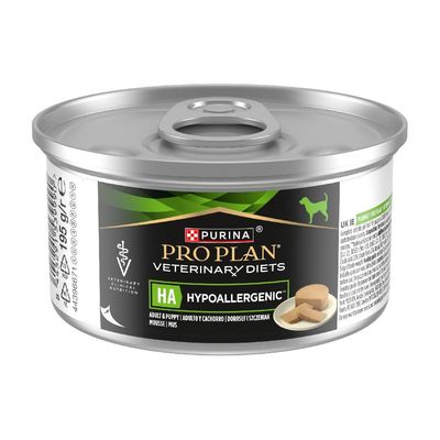 Purina Pro Plan Veterinary Diets Canine HA Hypoallergenic Mousse 24 x 195g