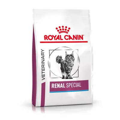 Fai scorta! 2 x Royal Canin Veterinary Crocchette per gatti - 2 x 4 kg Renal Special