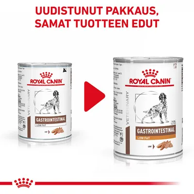 Royal Canin Veterinary Canine Gastrointestinal Low Fat Mousse - 12 x 420 g