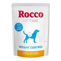 Rocco Diet Care Weight Control poulet, pommes de terre 300 g pour chien - 12 x 300 g