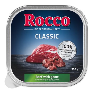 Rocco Classic Schale 9 x 300 g Rind mit Wild