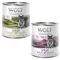 Sparpaket: Wolf of Wilderness Senior 24 x 800 g Mix: Lamm, Ente