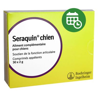 30% reducere! Seraquin Supliment articulații pentru câini