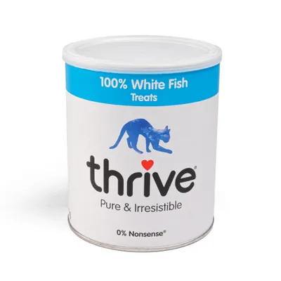 thrive Cat Treats Maxi Tube - White Fish - 110g