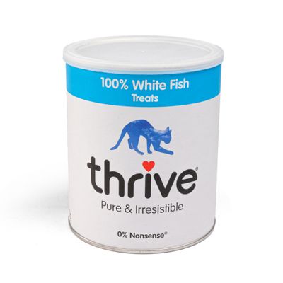 thrive Cat Treats Maxi Tube - White Fish 110g