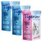 Tigerino Crystals bunte Katzenstreu - Sensitive, parfümfrei Mixpaket 2 (2x blau, 1x pink)