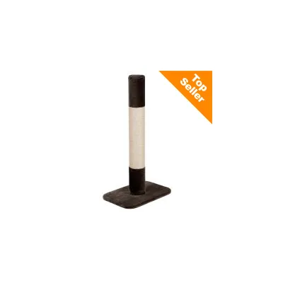Tiragraffi cilindrico con base rettangolare, rivestimento chiaro e parti scure. Etichetta arancione in alto a destra con testo: Top Seller.
