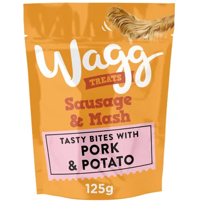 Wagg Sausage & Mash Tasty Bites with Pork & Potato - 125g