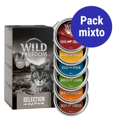 Wild Freedom Adult en tarrinas - Pack mixto - 24 x 85 g 