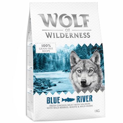 Wolf of Wilderness Adult „Blue River” losos – bez žitarica 5  x 1 kg