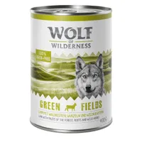 Lot mixte Wolf of Wilderness -  poulet, porc, poisson : 24 x 800 g 