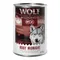 Wolf of Wilderness "Red Meat" 6 x 400 g pour chien Ruby Midnight: porc, bœuf & lapin