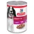 Boîte Hill's Science Plan Adult 1-6 with Beef, image d'un chien noir et blanc, croquettes en gros plan, texte visible : VETERINARIAN RECOMMENDED.