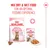 Royal Canin Kitten Sterilised 6 to 12 Months Dry and Wet Food. Note: Mix dry and wet food for an optimal feeding experience.