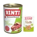6x400g RINTI Kennerfleisch hrană umedă + 100g RINTI Filetto Pouch in Jelly - Porc mistreț
