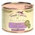 Terra Canis Hausmannskost für Hunde, Wild mit Kürbis, Amaranth & Preiselbeeren, 100 % Lebensmittel-Qualität, 100 % Natur, gluteeniton, vähärakeinen. Teksti saksaksi.