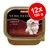 animonda Vom Feinsten Adult mit Hirsch, 12x150 g. Embalagem de comida húmida para cão com imagem de cão pequeno e texto em várias línguas: com cervo, met hert, con cervo, avec cerf. animonda Vom Feinsten Adult mit Hirsch, 12x150 g. Embalagem de comida húmida para cão com imagem de cão pequeno e texto em várias línguas: com cervo, met hert, con cervo, avec cerf.