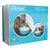 Drinkwell Butterfly Pet Fountain von PetSafe. Trinkbrunnen für Haustiere mit zwei Bildern: Katze und Hund trinken aus dem Brunnen. Text: 'protect. teach. love.'