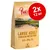 Purizon Large Adult Chicken with Fish, 2×12 кг. 80 % пилешко и риба, 20 % зеленчуци и билки, 0 % зърно. За големи кучета. Видими надписи на опаковката. Purizon Large Adult Chicken with Fish, 2×12 кг. 80 % пилешко и риба, 20 % зеленчуци и билки, 0 % зърно. За големи кучета. Видими надписи на опаковката.