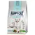 Pachet hrană uscată pentru pisici Happy Cat Sensitive 1+ years, Light low fat. Imagine cu o pisică albă și text vizibil: All in One, Natural Life Concept, Made in Germany.