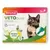 beaphar VETOpure Plant-Based Protection Flea Spot-On for Cats - 3 Pipettes