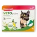 beaphar VETOpure Plant-Based Protection Flea Spot-On for Cats - 3 Pipettes