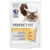 Perfect Fit sensitive 1+ para gatos, rico en pollo. Texto visible: óptima digestión, sistema inmunitario fuerte, vías urinarias saludables. Desarrollado con veterinarios.