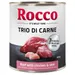 Rocco Classic Trio di Carne - Wołowina, kurczak i cielęcina, 6 x 800 g 