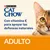 PURINA CAT CHOW. Con vitamina E para apoyar las defensas naturales. ADULTO. Text in Spanish.