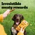 Pedigree Ranchos Wrap dog treat pack held in front of a brown dog outdoors, with visible text: Irresistible meaty rewards. Person holding treat stick and packaging.