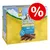 Barkoo Dental Snacks Maxi, 56 sticks, developed with veterinarians, specially shaped for cleaning teeth, low fat, no added sugar. Promotional percentage discount symbol shown.