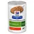 Hill's Prescription Diet Metabolic with Chicken, weight loss & maintenance, veterinario raccomandato, cibo umido per cani in lattina con etichetta verde e rossa.