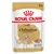 Royal Canin Adult Chihuahua natvoer, 85 g. Tekst: Over 8 months old, Coat Health, afbeelding van een chihuahua en voerbrokjes op de verpakking.