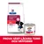 Hill's Prescription Diet Digestive Care Mini i/d stress torrfoderpåse och våtfoderburk för hund. Text: Prova vårt läckra torr- och våtfoder.